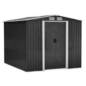 Bodega de jardín IGBJ197 gris 188x197x197 cm