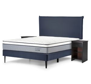 Cama europea 2 plazas Indie + Set Maurice