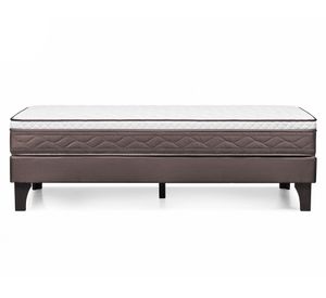 Cama Europea  1 plaza 90x200 cm New Style 4 blanco