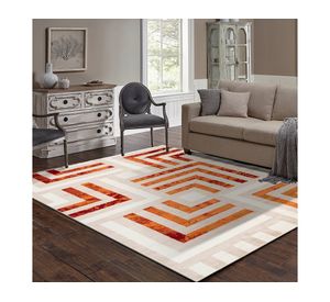 Alfombra 200x280 cm Jungle rojo