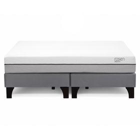 Cama europea 2 plazas base dividida Pratta