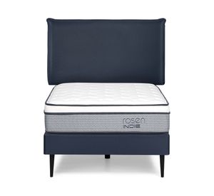 Cama europea 1 plaza Indie + respaldo Maurice