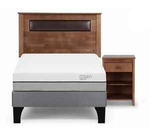 Cama europea 1.5 plazas Pratta + Set Ferrara