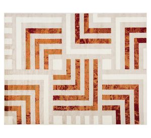 Alfombra 160x235 cm Jungle rojo