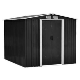 Bodega jardín negro 193x268x300 cm