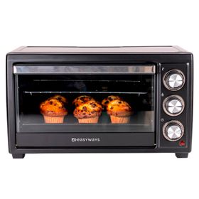 Horno eléctrico Oven Master negro 23 lt