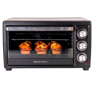 Horno eléctrico Oven Master negro 23 lt