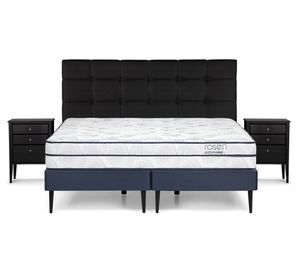 Cama europea King Autonomy + Set Issey grafito