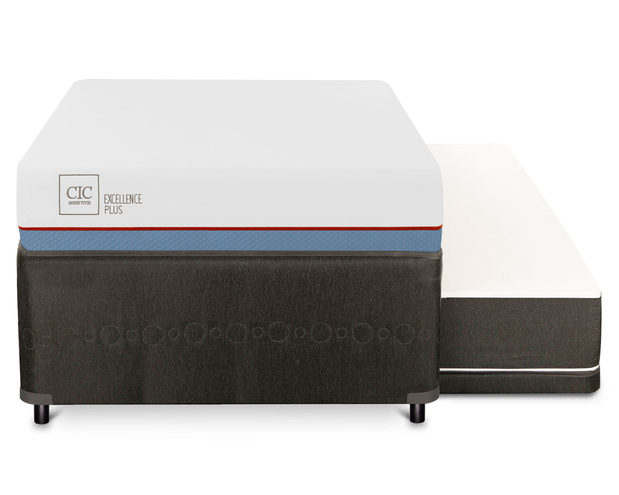 Cama nido 1.5 plazas Zen Best tela turquesa Latam Home | Easy.cl