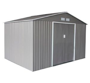 Bodega jardín gris 203x279x203 cm