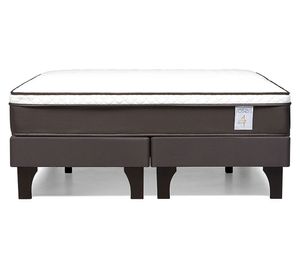 Cama europea king New style 4 Plus base dividida