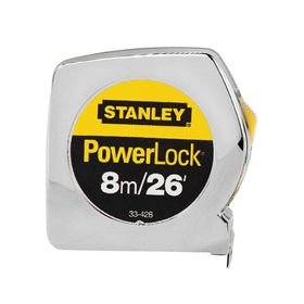 Huincha de medir metálica largo 8.0m Stanley