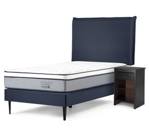 Cama europea 1 plaza Indie + Set Maurice