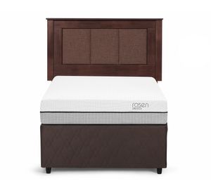 Diván 1.5 plazas Base Normal Pratta + Respaldo Rachel