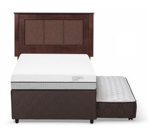 Diván 1.5 plazas Base Normal Pratta + Respaldo Rachel