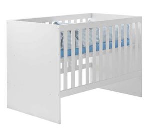 Cuna baranda ajustable Gabi blanco