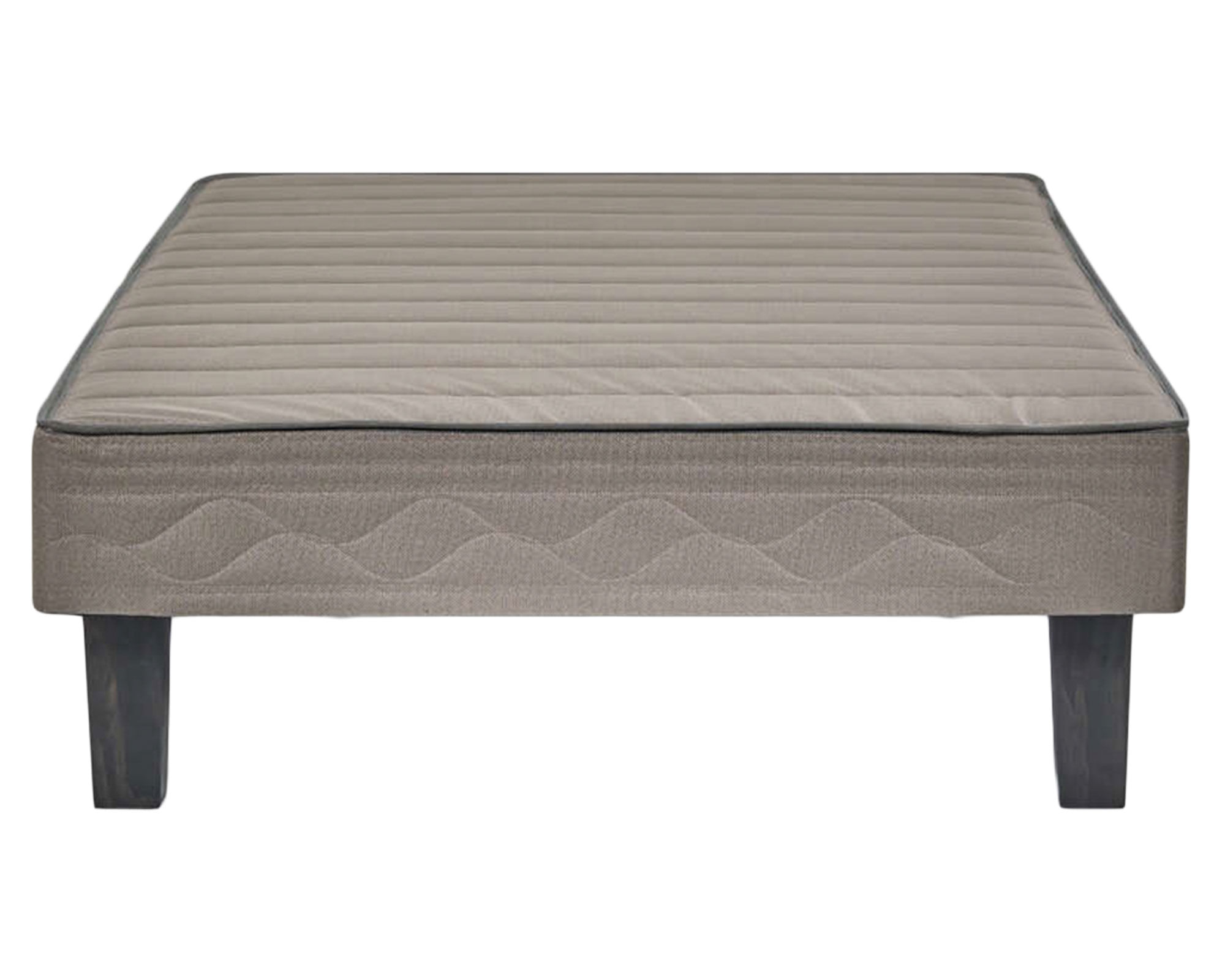 Rosen Base cama europea 1.5 plazas café claro
