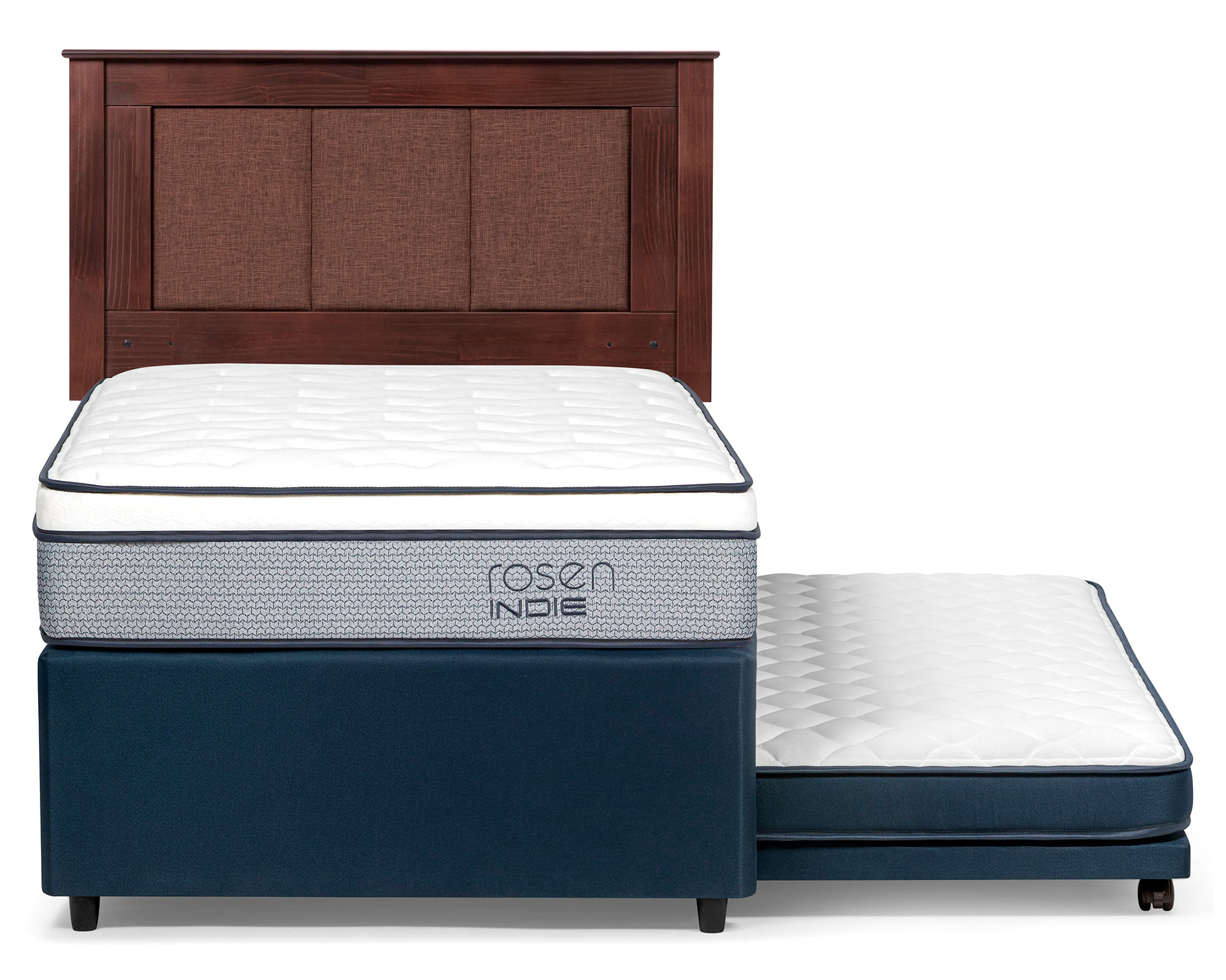 Rosen Diván cama 1.5 plazas Indie + respaldo Rachel