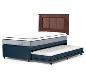 Diván cama 1.5 plazas Indie + respaldo Rachel