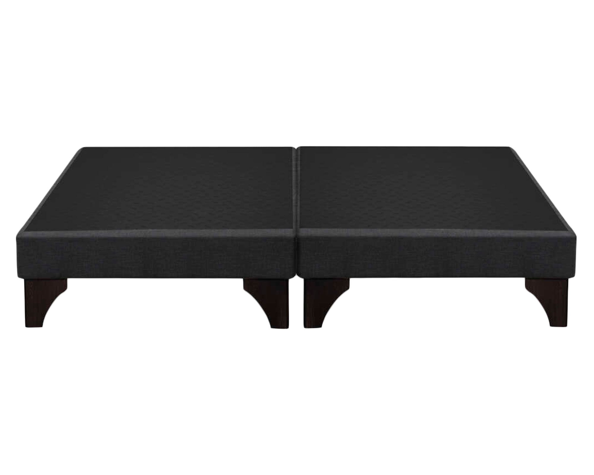 Rosen Base cama europea dividida 2 plazas negro