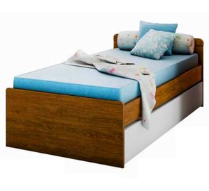 Cuna multifuncional Cleo blanco/café