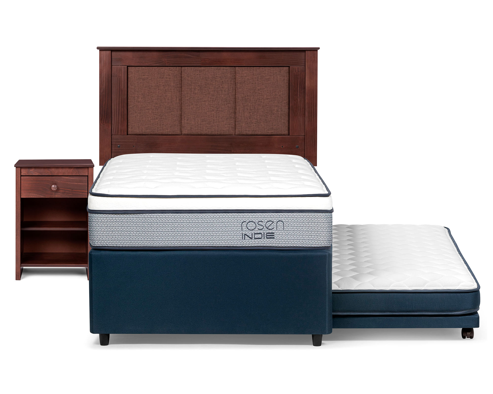 Rosen Diván cama 1.5 plazas Indie + set Rachel