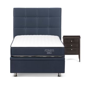 Boxet 1 plaza Upline + Respaldo + velador Issey