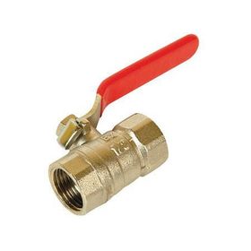 Válvula bola paso total 1/2'' metal zincada