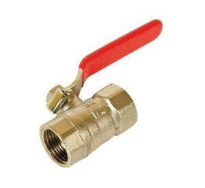 Válvula bola paso total 1/2'' metal zincada