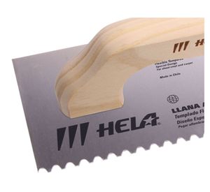 Llana acero 280 x 130 mm dentada ld 280-5 Hela