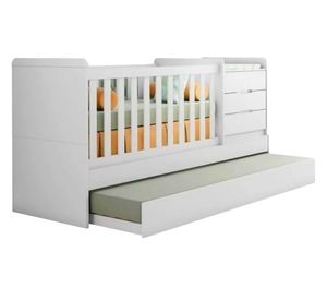 Cuna multifuncional Cleo blanco