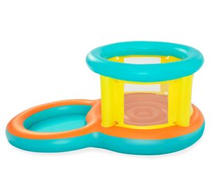 Saltador + piscina infantil 239x142x102 cm