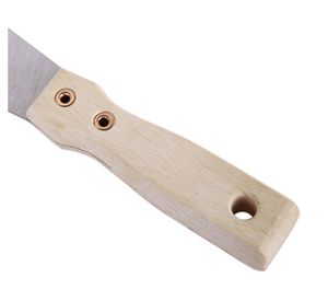 Espátula lisa 14 x 27,5 cm acero Hela