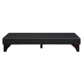 Base cama europea 1.5 plazas negro