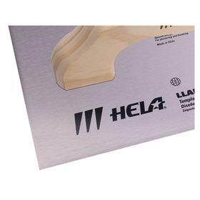 Llana de acero ultraflex 300 x 180 mm Hela
