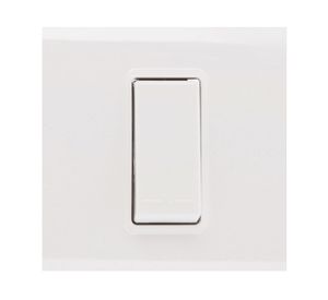 Interruptor simple embutido 9/12 modus blanco Bticino