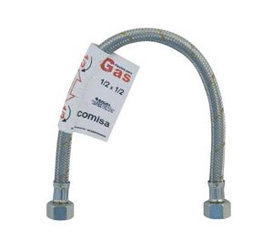 Flexible de gas licuado 60 cmx 1/2 x 1/2 hi hi Comisa
