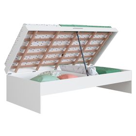 Cama baúl Israel blanco