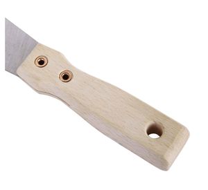 Espátula lisa 10 x 25,5 cm acero Hela