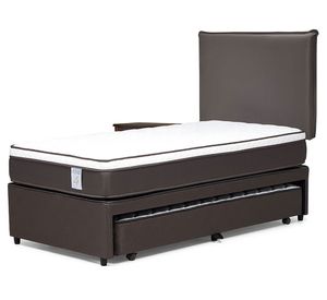 Diván Nstyle 4 Plus 1.5 plazas base normal + set Maurice chocolate