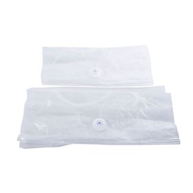 Bolsas hermético reutilizable impermeable 2 unidades transparente Space Bag
