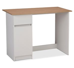 Cama europea Nuvola 1.5 plazas + escritorio olmo alpino