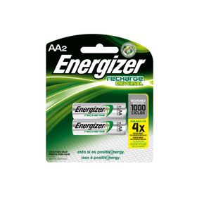 Pila Recargable AA 2 unidades Energizer