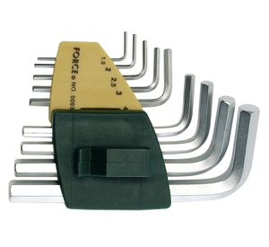 Juego de llaves allen 9 piezas Force