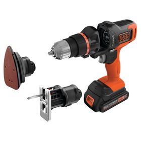 Taladro inalámbrico MTX20K3B-B2C 20V + 3 cabezales + batería Ion de litio + cargador Bivolt