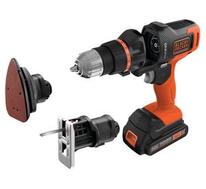 Taladro inalámbrico MTX20K3B-B2C 20V + 3 cabezales + batería Ion de litio + cargador Bivolt