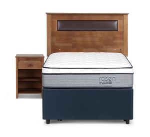 Diván cama Indie 1.5 plazas + set Ferrara