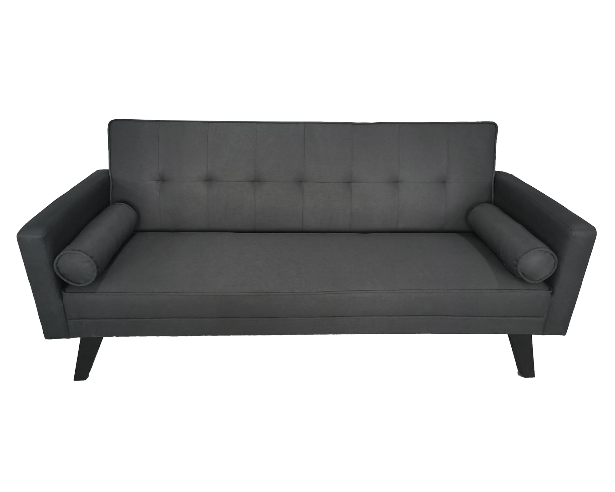 M+Design Futón Doni tela negra
