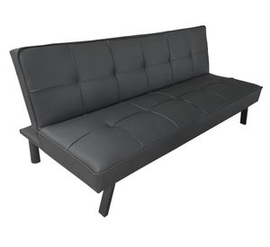 Futón Amm poliéster negro