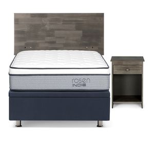 Boxet Indie 1.5 plazas + set Tabor gris